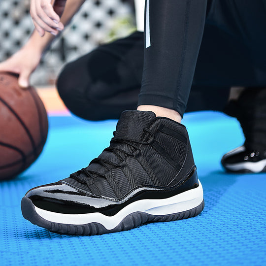 Damen Sportliche Basketballschuhe mit hohem Kragen und rutschfester Sohle EB