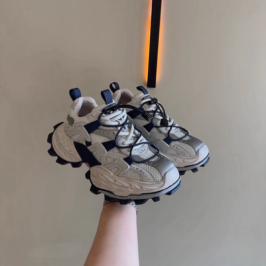 Damen Sportliche High-Performance Sneakers mit atmungsaktivem Mesh-Obermaterial und rutschfester Sohle EB