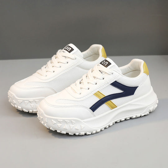 Damen Sportliche Komfort-Sneaker mit rutschfestem Profil und atmungsaktiver Obermaterialstruktur EB