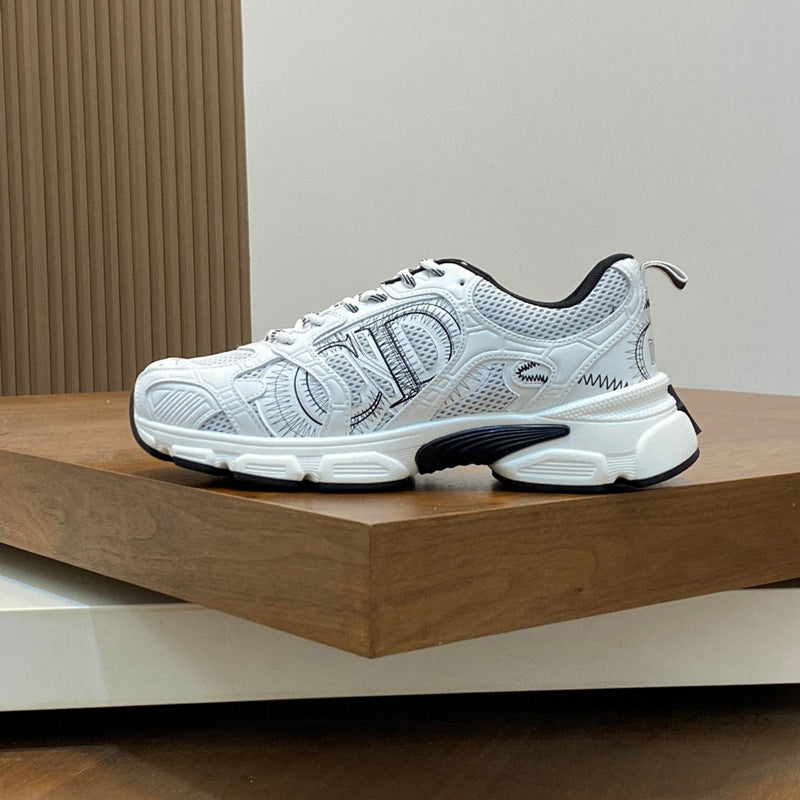 Damen Sportliche Sneakers mit innovativem Design und atmungsaktiver Oberflächenstruktur EB