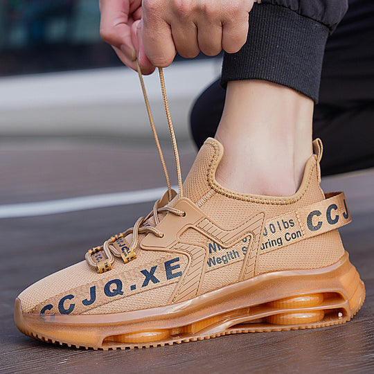 Damen Sportliche luftige Sneakers mit dämpfender Sohle EB