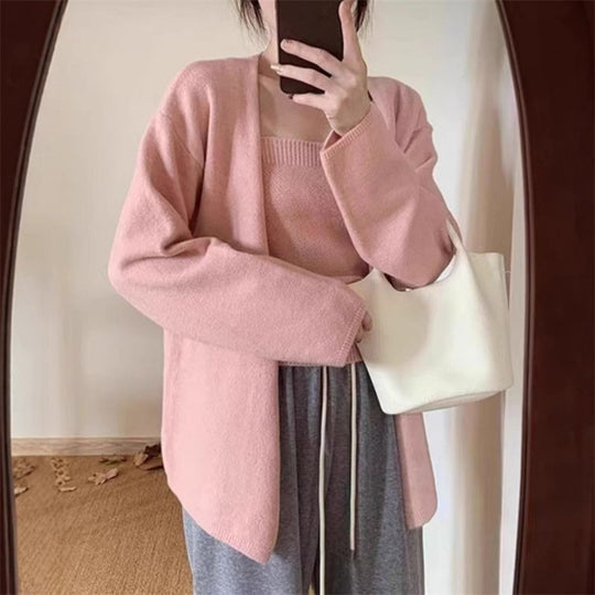 Damen Modischer Cardigan im lässigen Stil EB