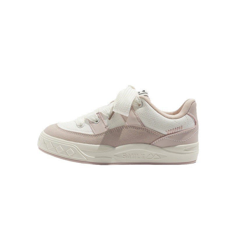 Damen Sportliche Sneakers mit innovativer Oberflächenstruktur und gepolsterter Sohle EB