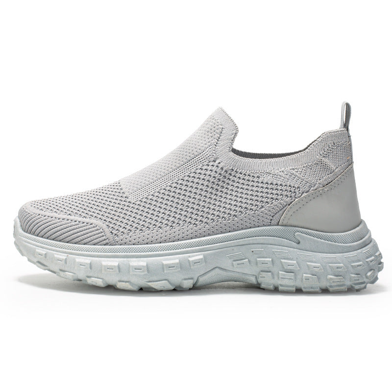 Damen Atmungsaktive Slip-On Laufschuhe mit flexibler Sohle EB