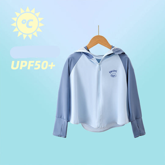 Damen sportliche UV-Schutzjacke mit Kapuze EB