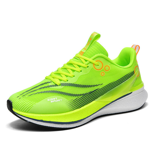 Unisex reaktive Dämpfungs-Laufschuhe mit leichtem Sprengungsprofil und atmungsaktivem Strickoberteil EB