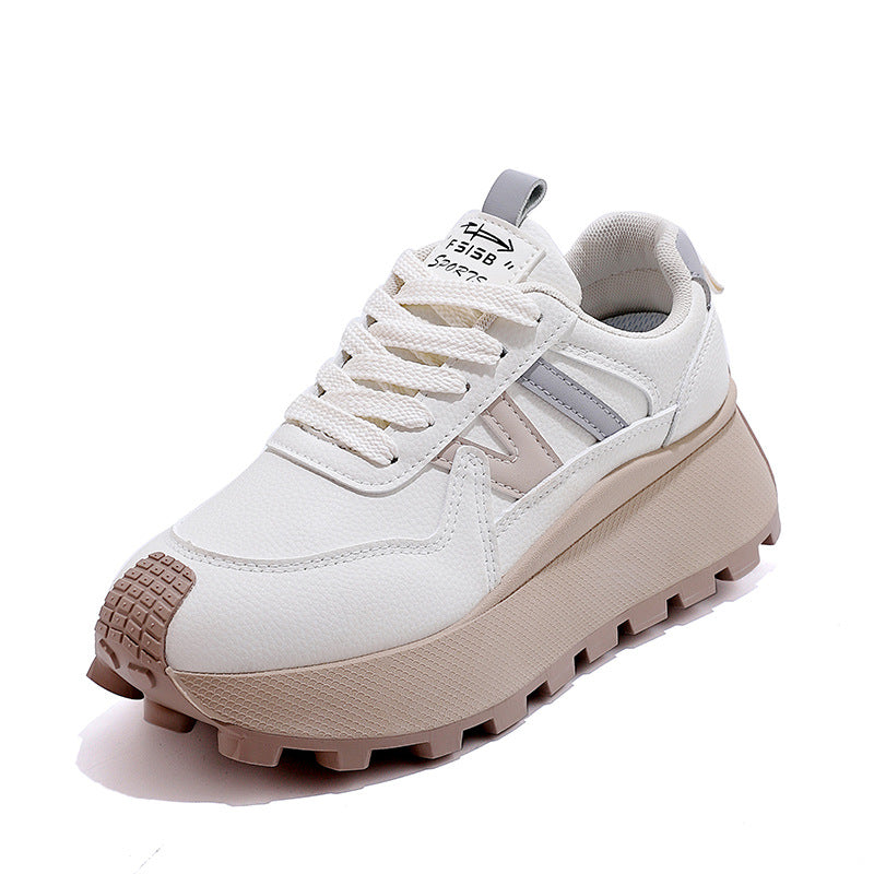 Damen Chunky Sneakers mit rutschfester Sohle und komfortablem Dämpfungssystem EB
