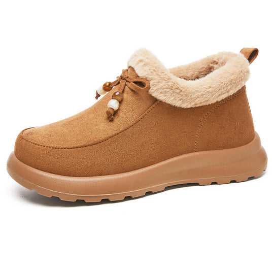 Damen bequeme und warme Hüttenschuhe mit kuscheligem Innenfutter EB