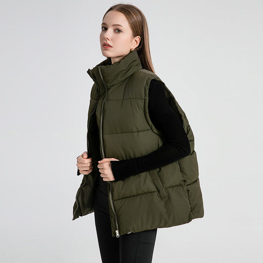 Damen modische Steppweste EB