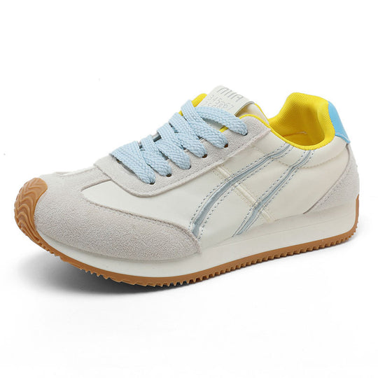 Damen modische Sneakers mit flexibler Laufsohle und stylishem Obermaterial EB
