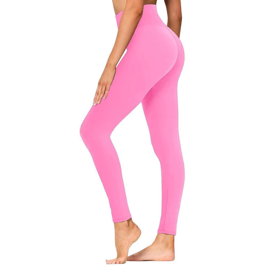 Damen Hochtaillierte Sportleggings EB