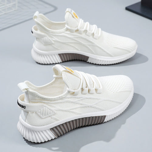 Damen Sportliche Lifestyle-Sneaker mit atmungsaktivem Obermaterial und rutschfester Sohle EB