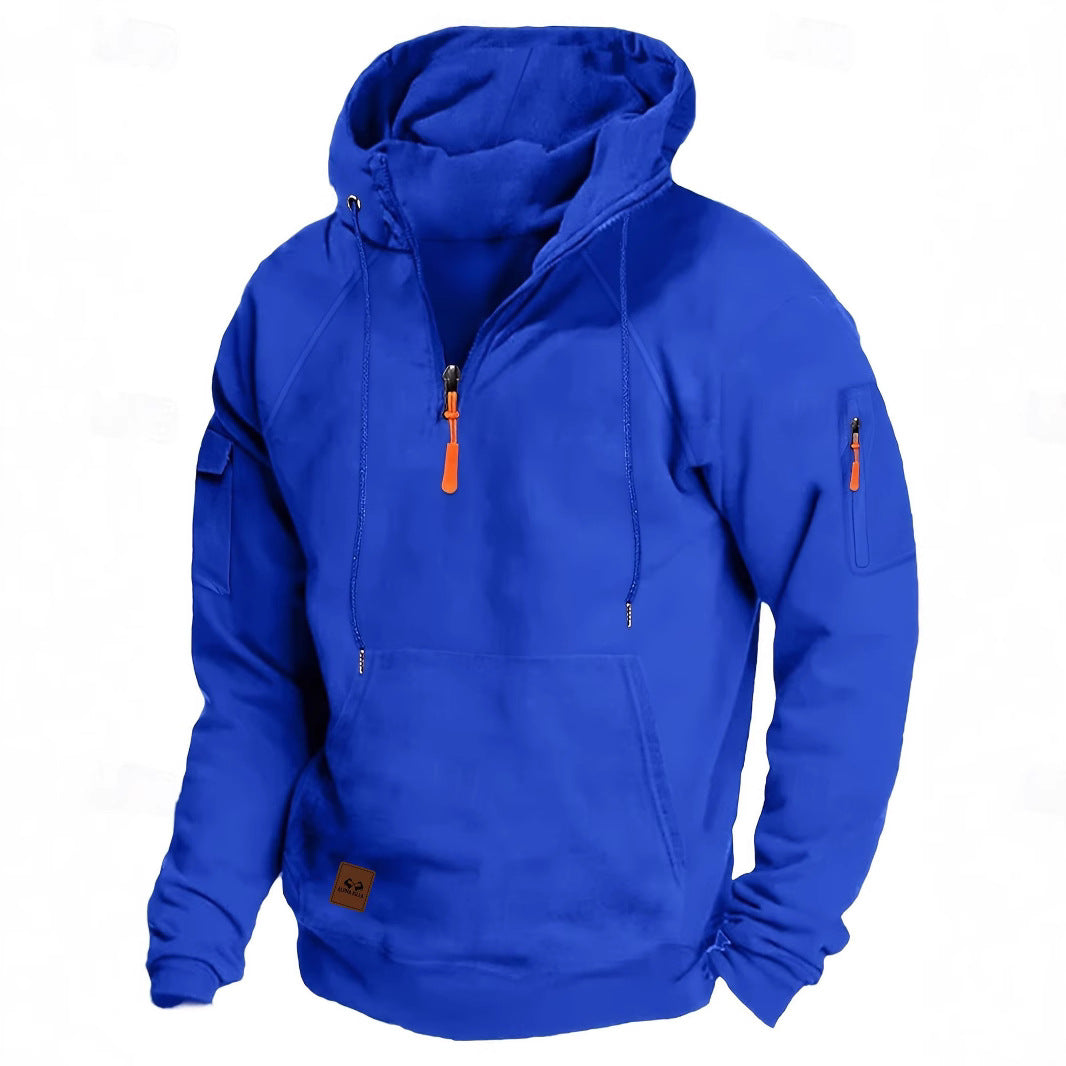 Damen Trendige Fleecejacke mit oversized Kragen EB