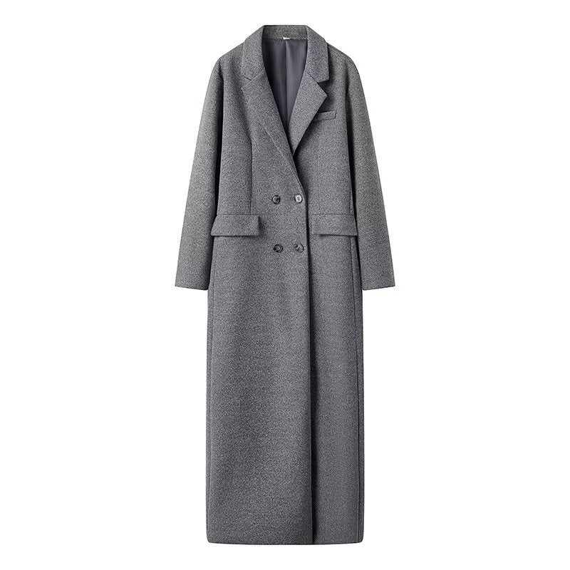 Damen oversized Wollmantel EB