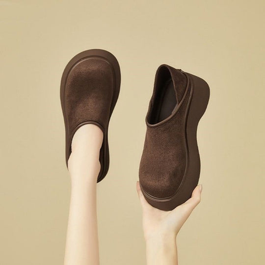 Damen Komfortable Slip-On Sneakers EB