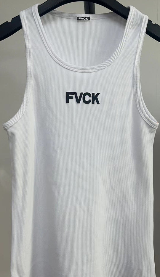 Damen Sportliches Tanktop aus leichtem Rippenmaterial EB