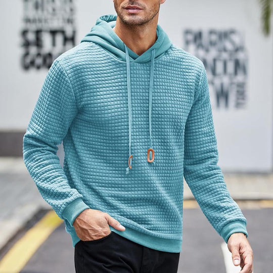 Herren Kapuzenpullover mit strukturiertem Design und komfortablem Schnitt EB