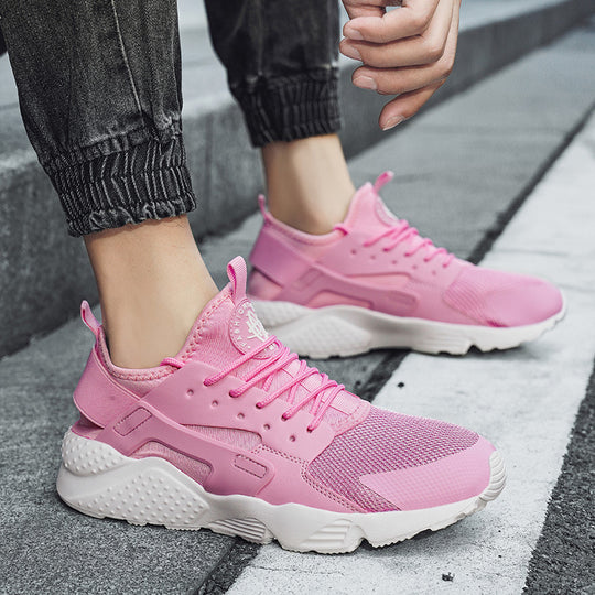 Herren sportlicher Training- und Lifestyle-Sneaker mit elastischem Fersenband, atmungsaktiver Strickkonstruktion und gedämpfter Wellen-EVA-Sohle EB