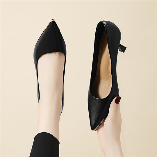 Damen elegante High-Heels mit raffinierter Absatzgestaltung EB