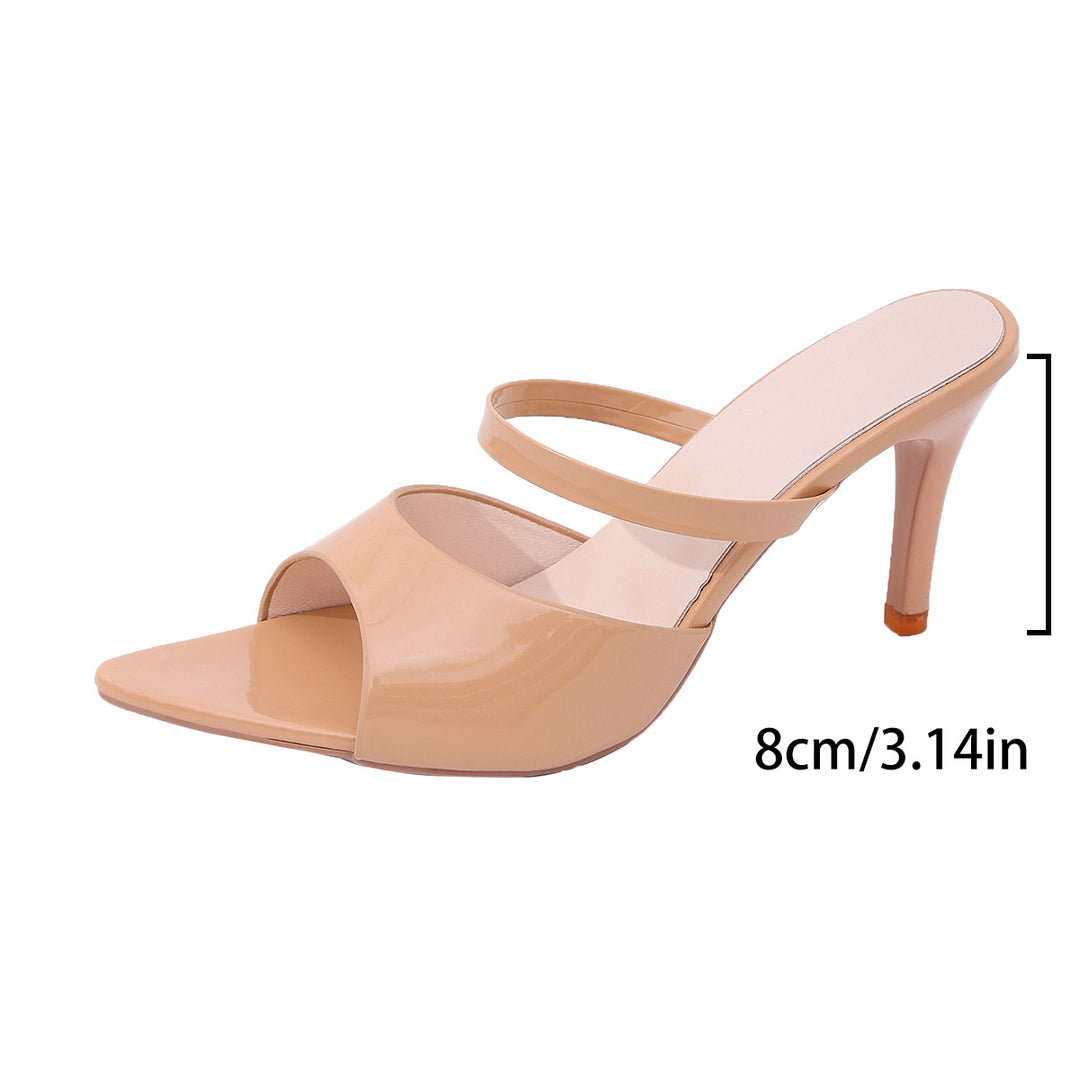 Damen Offene High-Heels Sandalen mit elegantem Riemchen-Design EB