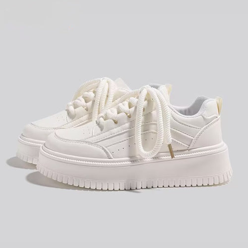 Damen Sneakers mit innovativer Plattformsohle und atmungsaktivem Obermaterial EB