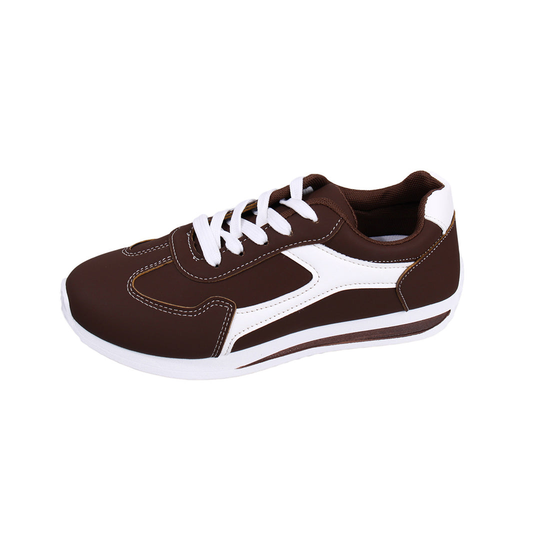 Damen Sportliche Sneakers mit modischem Kontrastdesign EB