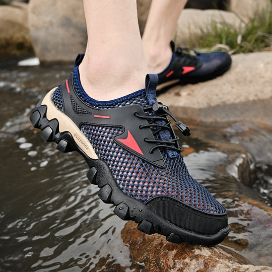 Damen Atmungsaktive Outdoor-Sneaker mit schnelltrocknendem Mesh-Material EB