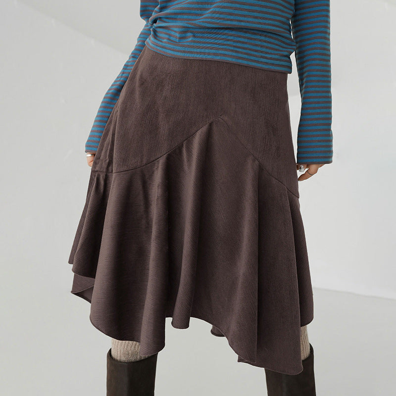 Damen Eleganter ausgestellter Rock mit raffinierter Silhouette EB