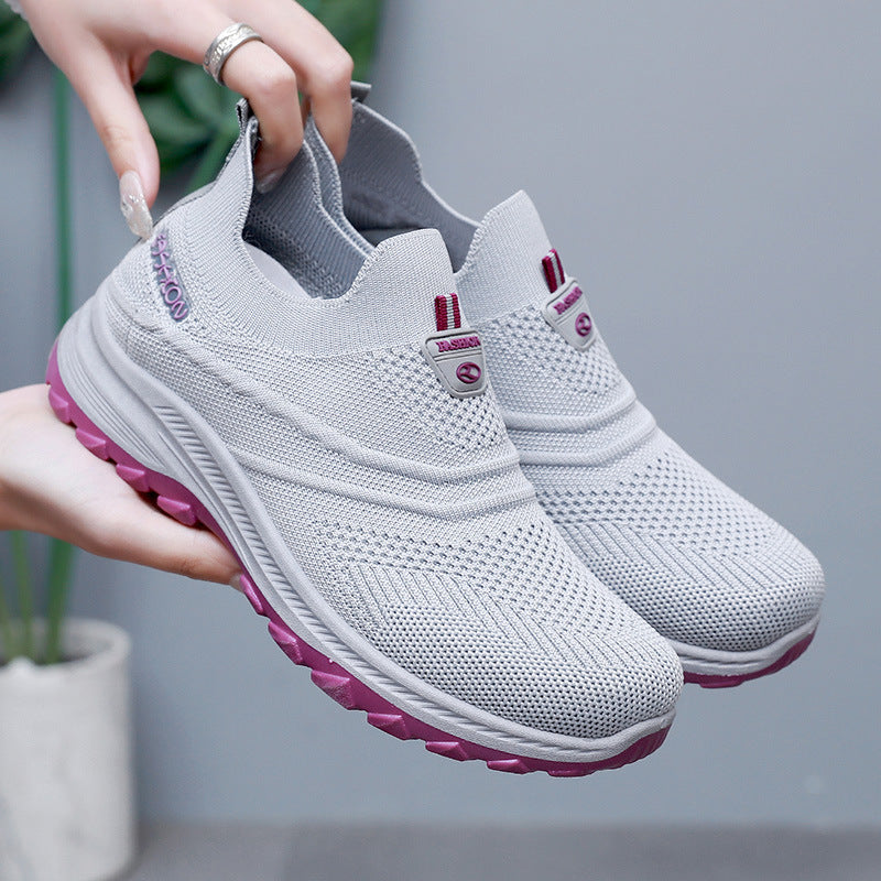 Damen Sportliche Leichtgewicht Sneakers EB