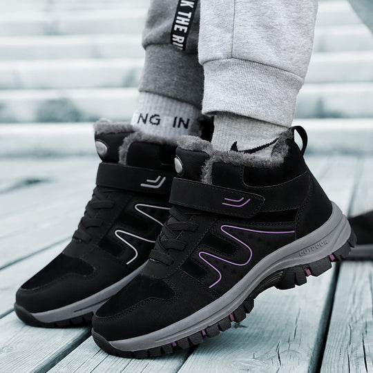 Damen Isolierte Winterwanderschuhe mit rutschfester Sohle und warmem Innenfutter EB