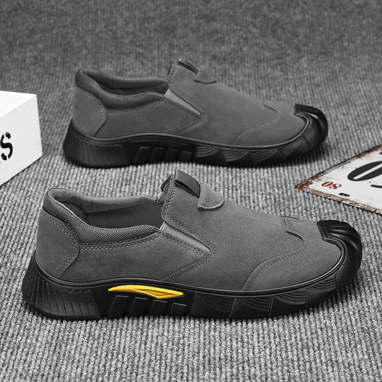 Damen Bequeme Slip-On Sneaker mit atmungsaktiver Innensohle EB