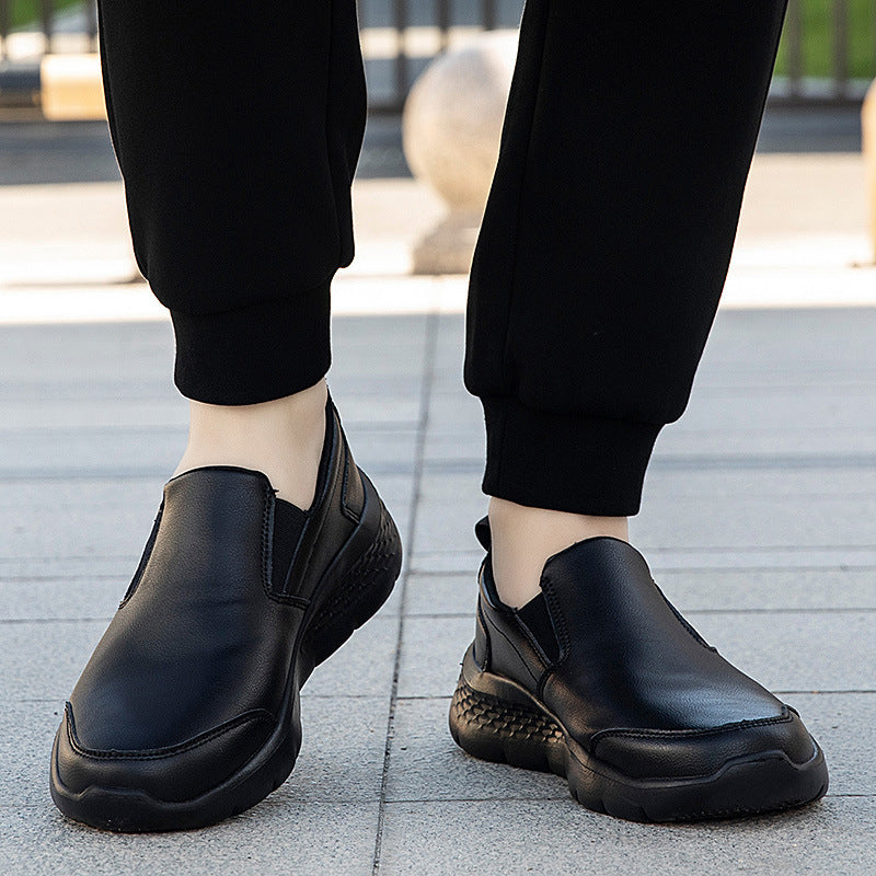 Damen bequeme Slip-On Sneakers mit elastischem Design und rutschfester Sohle EB