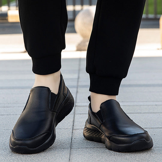 Damen bequeme Slip-On Sneakers mit elastischem Design und rutschfester Sohle EB