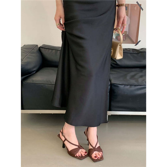 Damen elegante Slingback Sandalen mit dekorativer Schleifenverzierung EB
