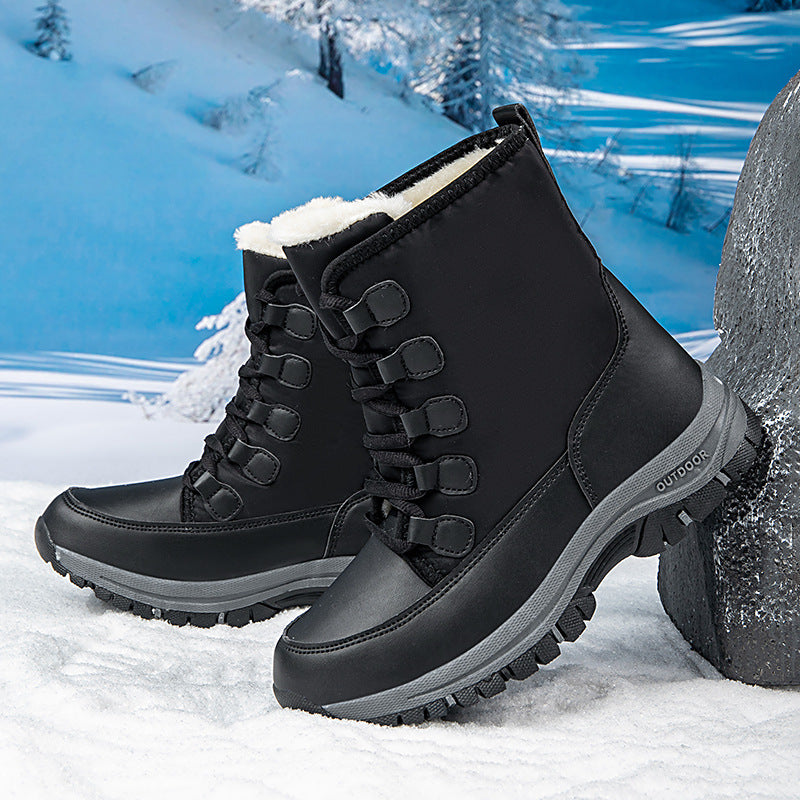 Damen Winterboots mit rutschfester Sohle und isolierendem Futter EB
