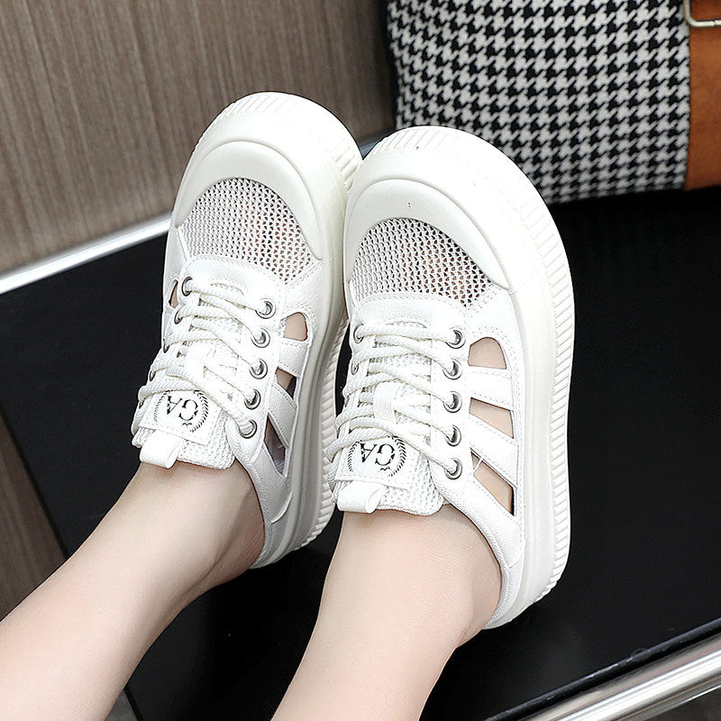 Damen Freizeitsneaker mit atmungsaktiver Mesh-Oberfläche und komfortabler Dämpfung EB