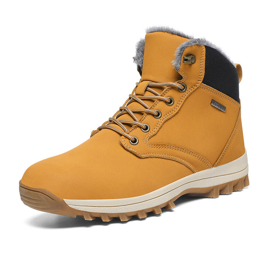 Damen Wärmeisolierte Winterstiefel mit rutschfester Sohle und kuscheligem Innenfutter EB