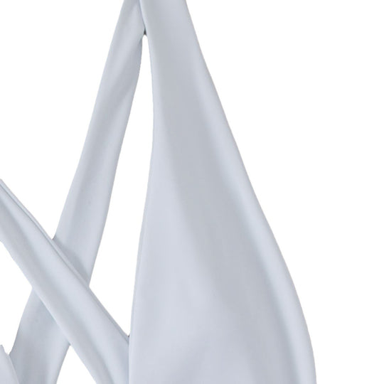 Damen Sportlicher Einteiler-Badeanzug mit Cross-Back und Bindegürtel EB