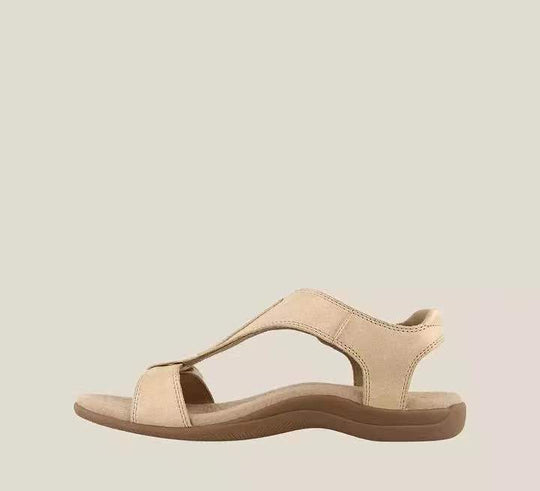 Damen Komfortable Sandalen mit verstellbaren Riemen EB