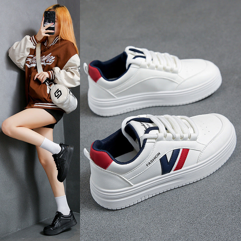 Damen Sportliche Sneaker mit dämpfender Sohle und klassischem Design EB