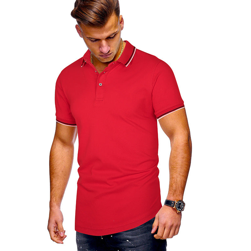 Herren Poloshirt mit modernen Akzenten EB