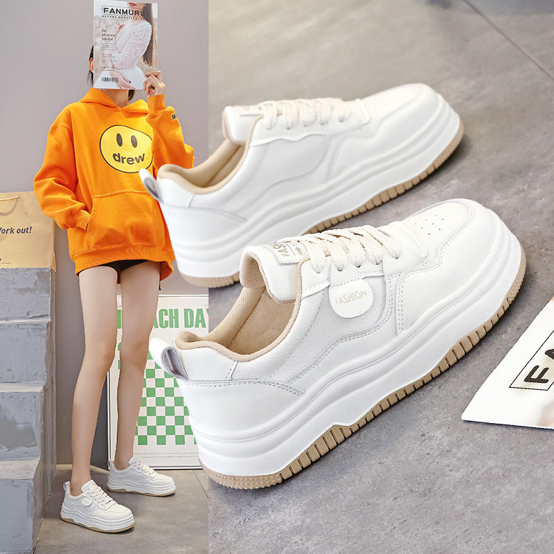 Damen Sneakers mit modischem Muster und dämpfender Sohle EB