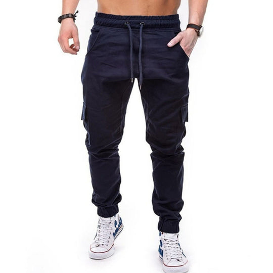 Herren cargo Jogginghose mit elastischem Bund und praktischen Seitentaschen EB