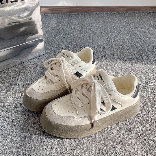 Damen Modische Freizeitsneaker mit dämpfender Sohle und innovativem Schnürsystem EB