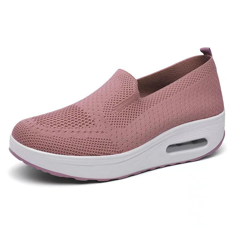 Damen Bequeme und luftige Slip-On Sneakers EB