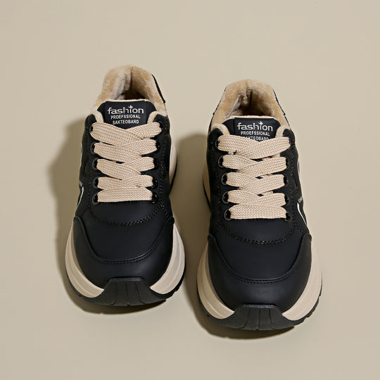 Damen Sneakers mit robuster Gummisohle und atmungsaktivem Mesh-Obermaterial EB