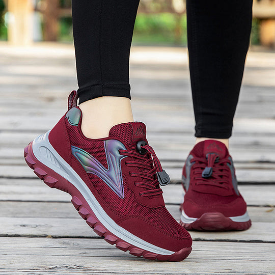 Damen Multifunktionale Sport-Sneaker mit rutschfester Sohle und atmungsaktivem Obermaterial EB