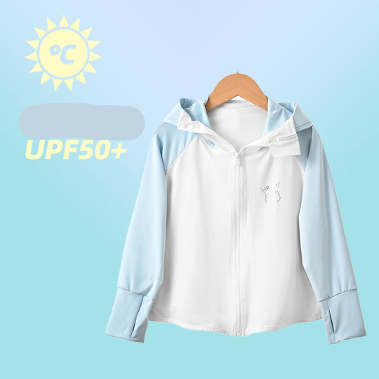 Damen Atmungsaktive Sportjacke mit UV-Schutz und Kapuze EB