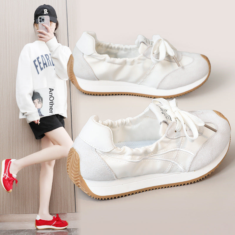 Damen Sportliche Sneaker mit elastischem Einstieg und rutschfester Sohle EB