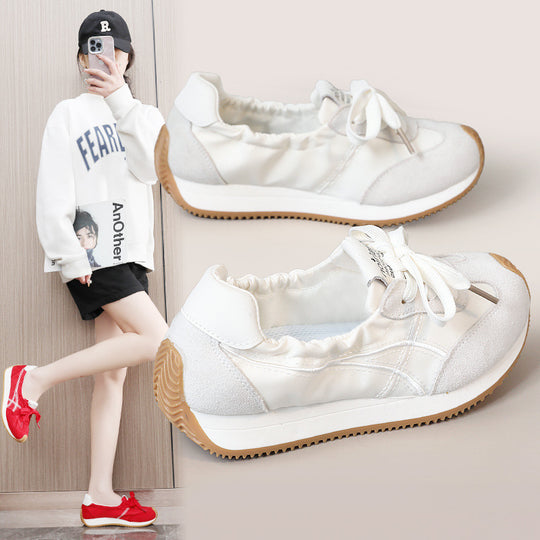 Damen Sportliche Sneaker mit elastischem Einstieg und rutschfester Sohle EB